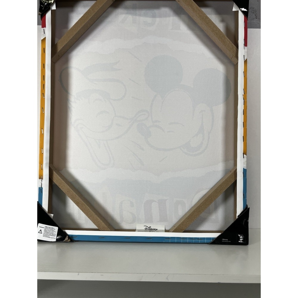 Mickey Mouse & Donald Duck Pop Creation Wall Art 21×17 Oh Boy! Always the Best - Picture 2 of 2